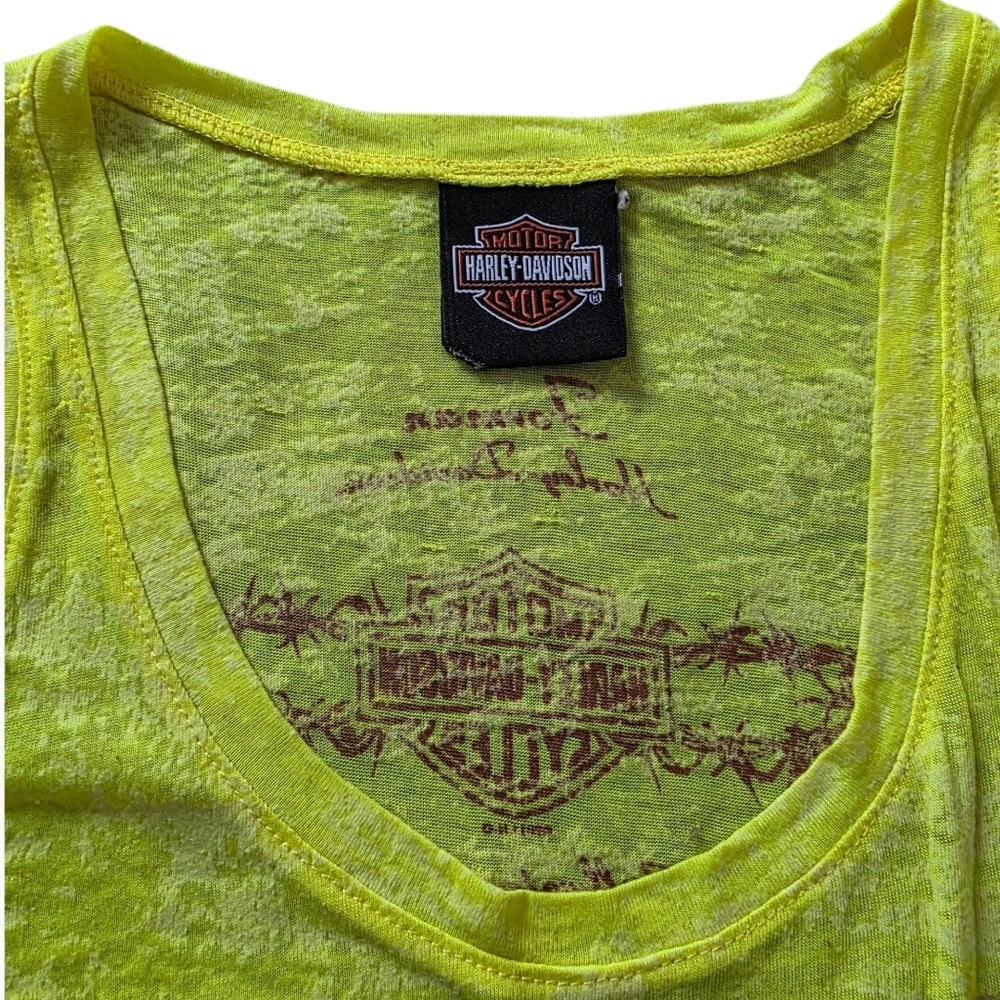 Rare Forman Harley-Davidson Women’s Tank Top – Stillwater OK (Closed Dealership) - Picture 4 of 8